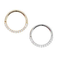 Gem Oaktier Seam Ring 16G