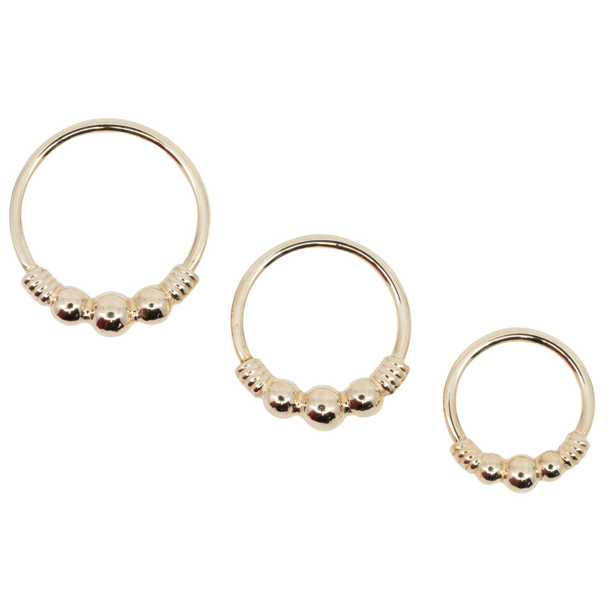Myla Seam Ring 18G