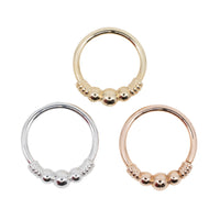 Myla Seam Ring 18G