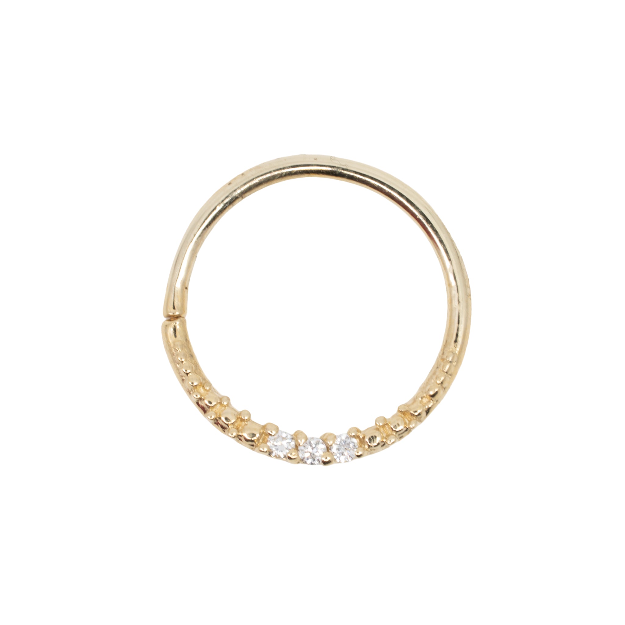 Athena Diamond Seam Ring