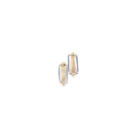 Devon Threadless White Sapphire