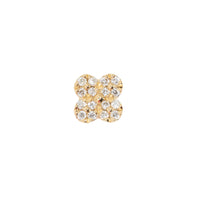 Flora Mini Threadless Diamond