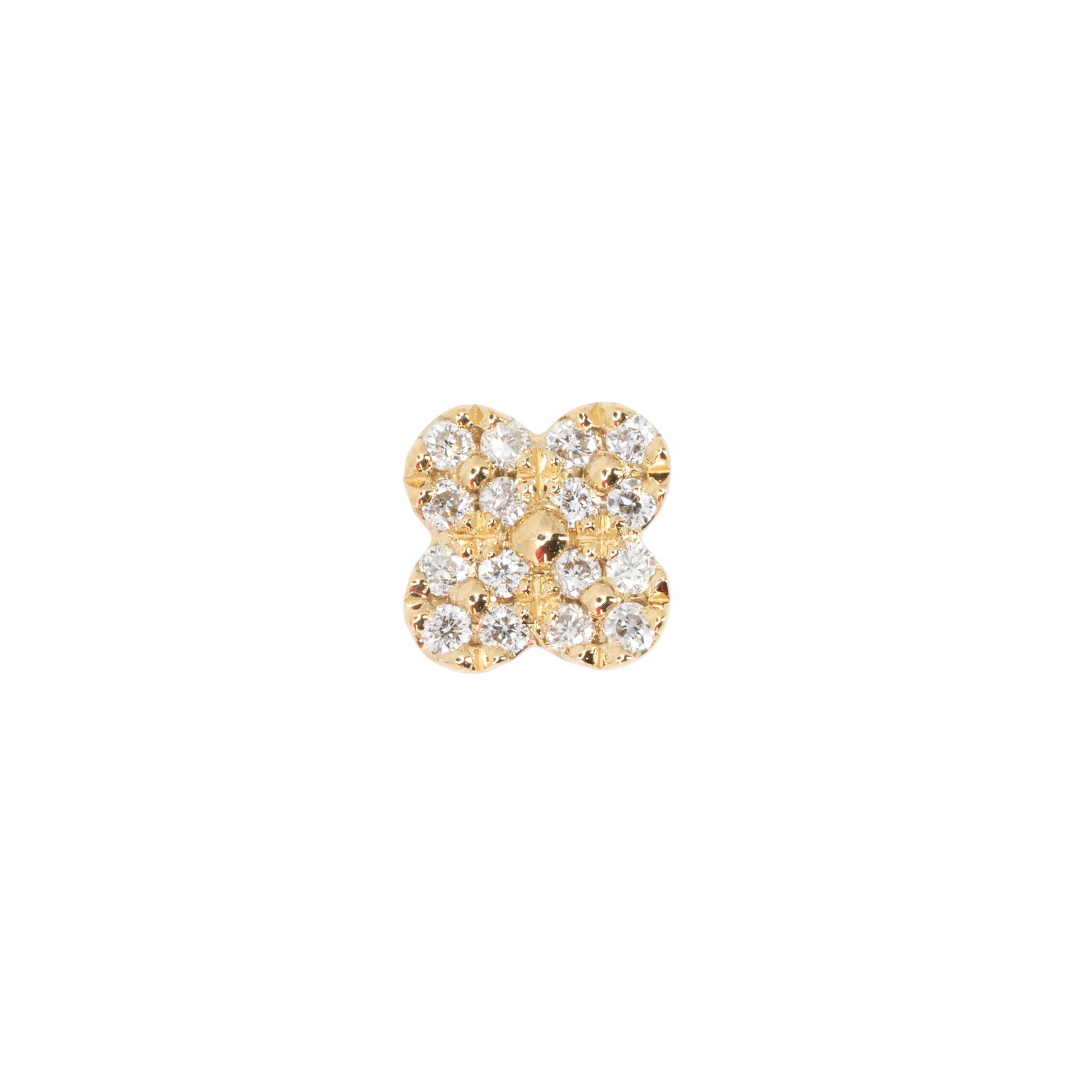Flora Mini Threadless Diamond