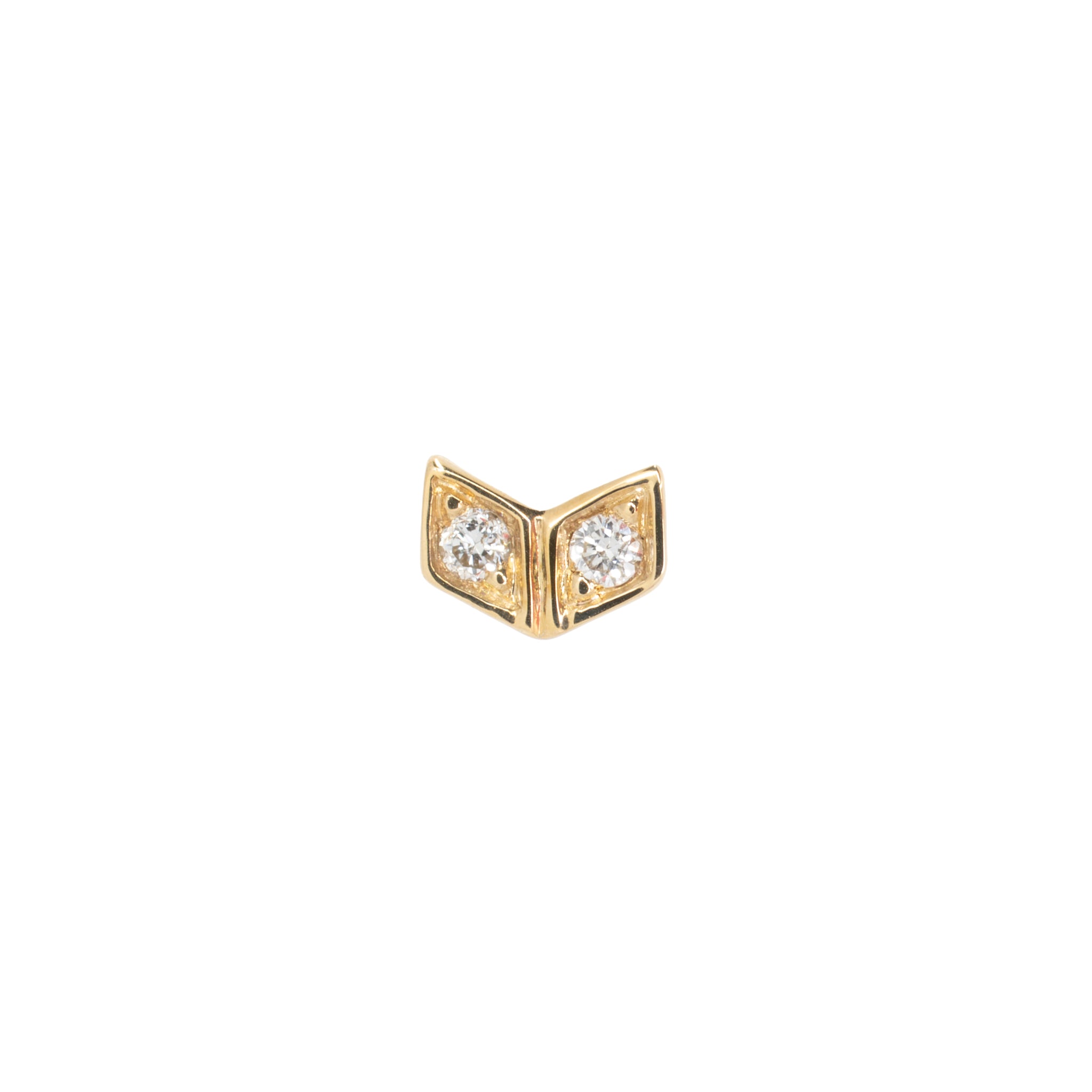 Royal Double Fan Threadless Diamond