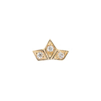 Royal Triple Fan Threadless Diamond