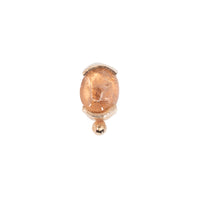 Sonet with Citrine Threadless